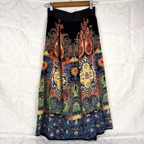 Forever 21 Dresses & Skirts - Y2K Forever 21 Maxi Skirt Vintage Boho Geometric Work Casual Date Night Medium